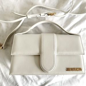 White Le Grande Bambino Jacquemus Bag